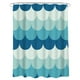 thumbnail image 1 of Ducha Con Ondas Japonesas, Cortina Impermeable, Juego De Cortinas De Baño Con Ondas Marinas Geométricas Con 12 Ganchos Advancent HA044691-04, 1 of 6