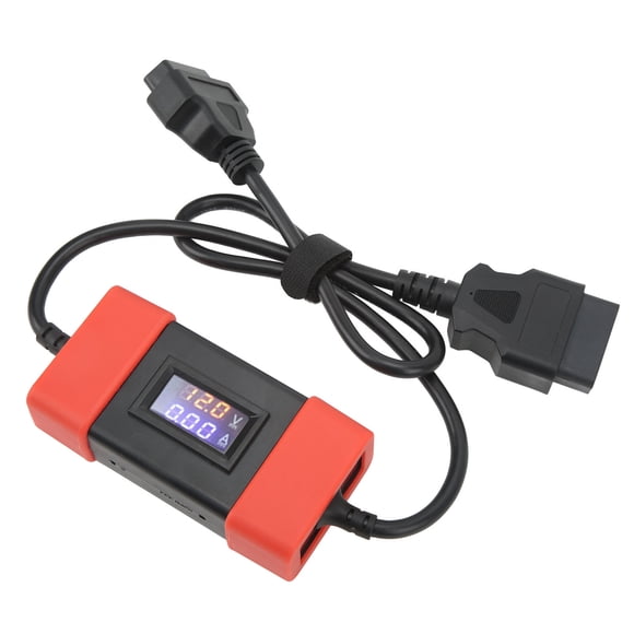 24V To 12V Converter, Durable Waterproof Wearproof Flexible ABS Heavy Duty Truck Adapter Cable Portable for X431 Easydiag 3.0 2.0 Golo 3 Scannner