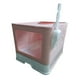thumbnail image 4 of Caja de arena con capucha, caja de arena cerrada, plegable, extraíble, reutilizable, fácil de usar Rosa, 4 of 9