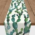 thumbnail image 3 of Creative Products Watercolor Cactus 16x72 Cotton Twill Table Runner, 3 of 3
