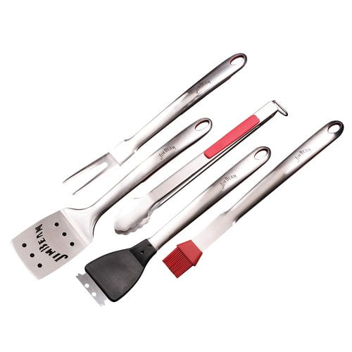 Jim Beam Soft Grip 5Piece Grilling Tool Set