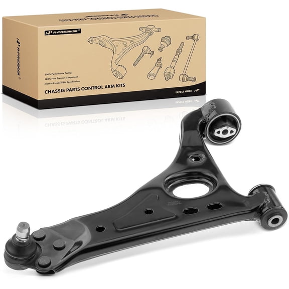 A-Premium Front Right Lower Control Arm, with Ball Joint & Bushing, Compatible with Chevrolet Trax 2013-2022, Buick Encore 2013-2022