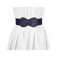thumbnail image 6 of INSPIRE CHIC Women's Stretchy Waist Belt 8-shaped Skinny Faux Leather Elastic Dress Belts, 6 of 7