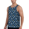 thumbnail image 2 of Gaeub Sea Turtle Men's Athletic Tank Top, Workout Sleeveless Shirts, Running Tank Tops for Gym, Running, Training - Small, 2 of 9