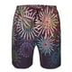 thumbnail image 3 of Fotbe Fireworks2 Trajes de Baño Estampados para Hombre, Shorts de Verano de Secado Rápido, Ropa de Playa, Bañadores-XX-Large, 3 of 6