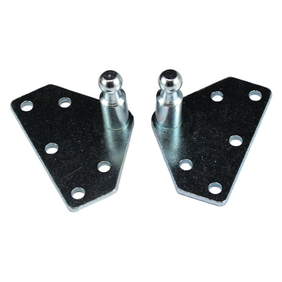 JR Products BR-10336 Gas Spring Mounting Bracket - Flat, Pack of 2