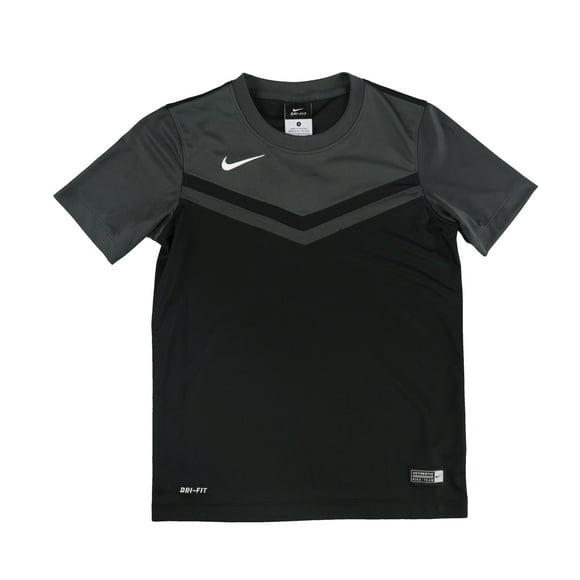 Nike Boys Victory II Soccer Jersey, Black, XS