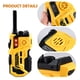 thumbnail image 3 of Walkie Talkies para Niños, Juguetes Electrónicos de Alcance, Radio Bidireccional de Juguete con Luz, para Deportes Al Aire Libre, Camping, Escalada, 3 of 9