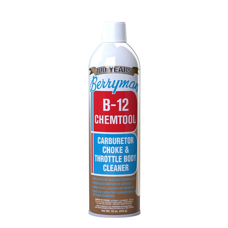 (24 pack) Berryman Products, 0117 B-12 Chemtool Carburetor Cleaner Automotive Additive, 16 oz Aerosol