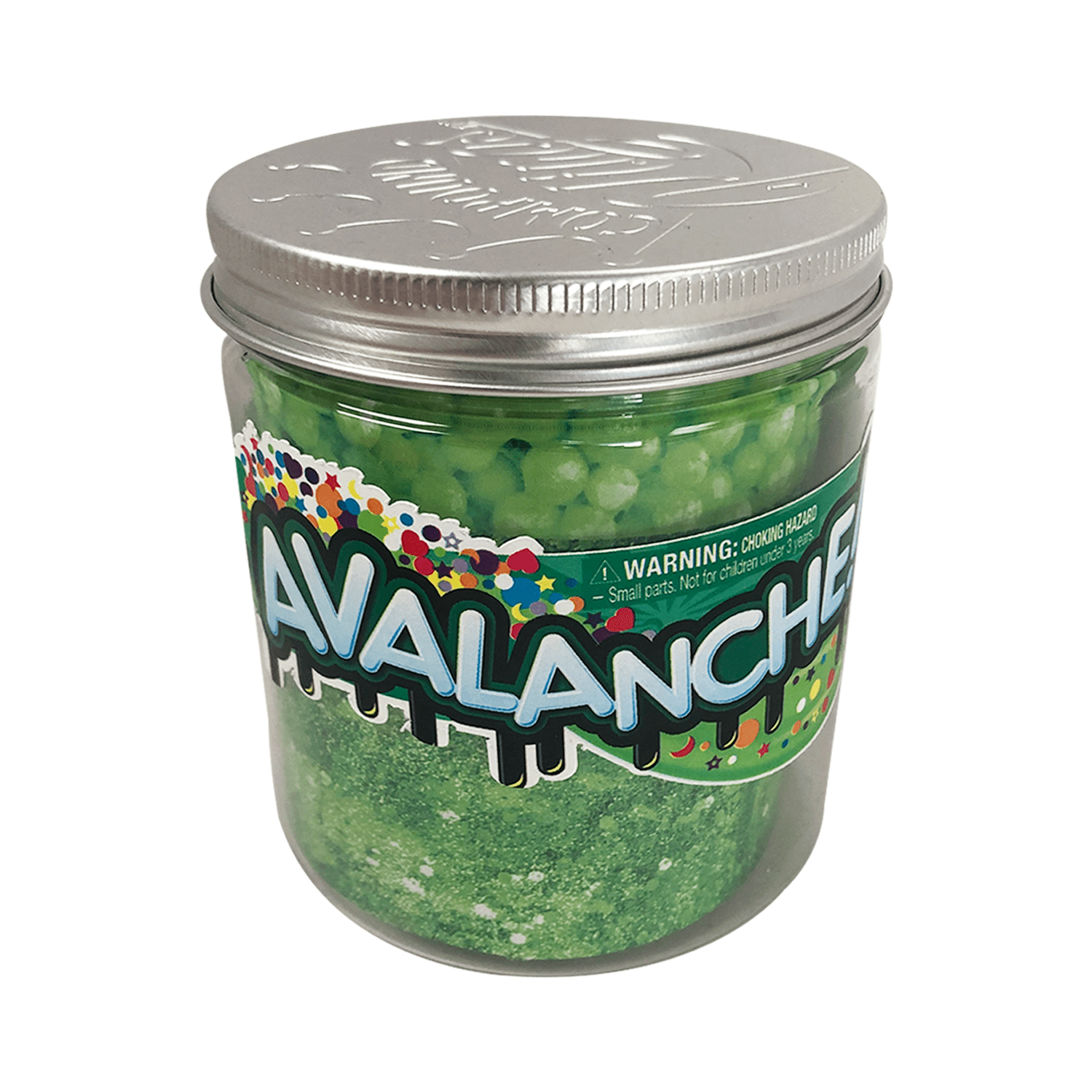 Compound Kings Glitzy Dotz Slime Bucket - Sparkly, Non-toxic