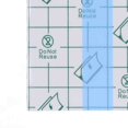 thumbnail image 4 of 100pcs Transparent Waterproof Makeup Hand Palette Tape PU Film Disposable Adhesive Makeup Mixing Tray 2.8 Inch, 4 of 5
