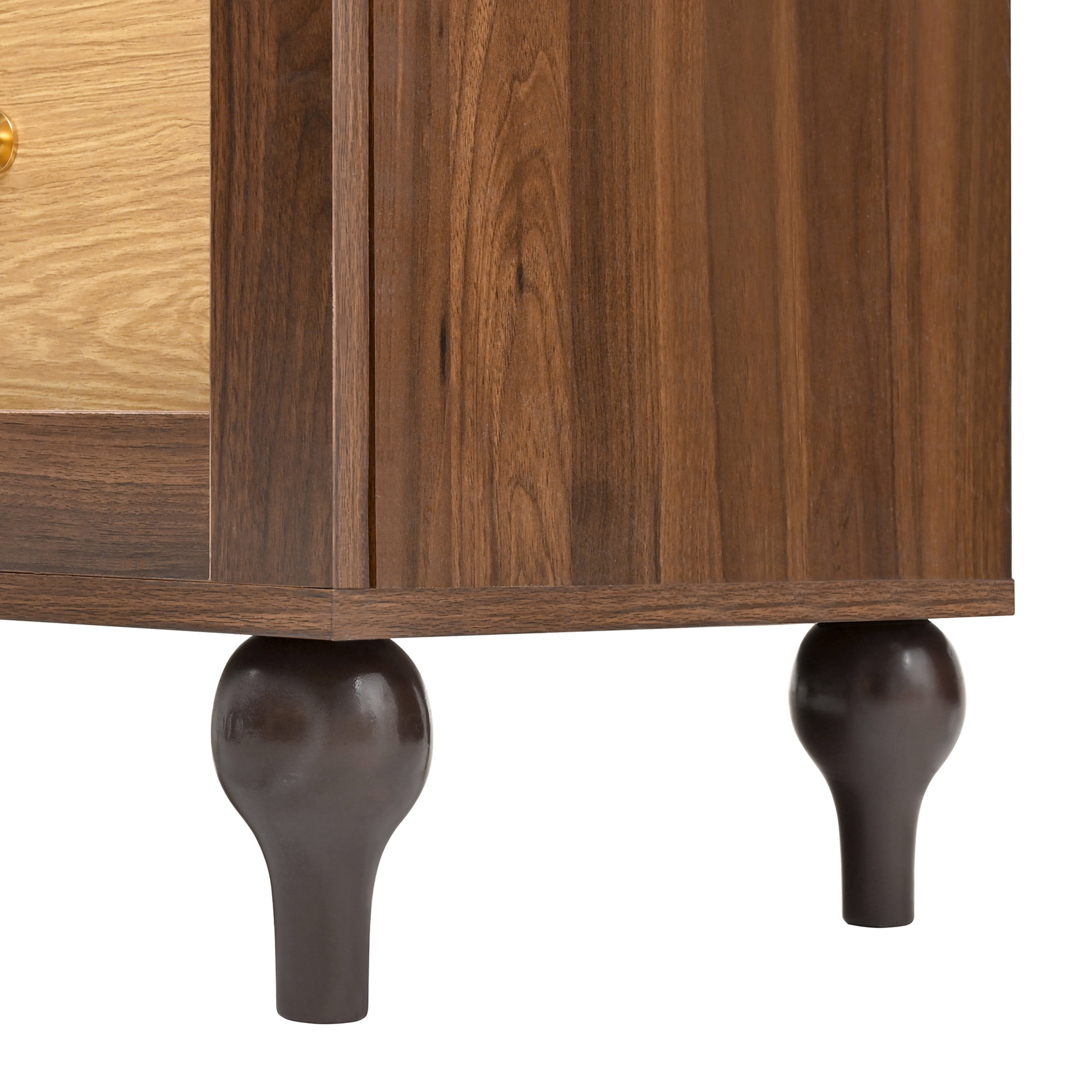 Christopher Knight Home 69" Vintage Arched Pantry Cabinet, Glass Door with Adjustable Shelves, Walnut