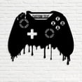 thumbnail image 3 of Handmadetneonsign Personalized Dripping Game Controller Metal Art Led Light, Game Controller Metal, 3 of 5