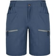 thumbnail image 2 of Tyhengta Mens Hiking Cargo Shorts Quick-Dry Outdoor Golf Short Fishing Short for Men with Multipocket Darkblue M, 2 of 7