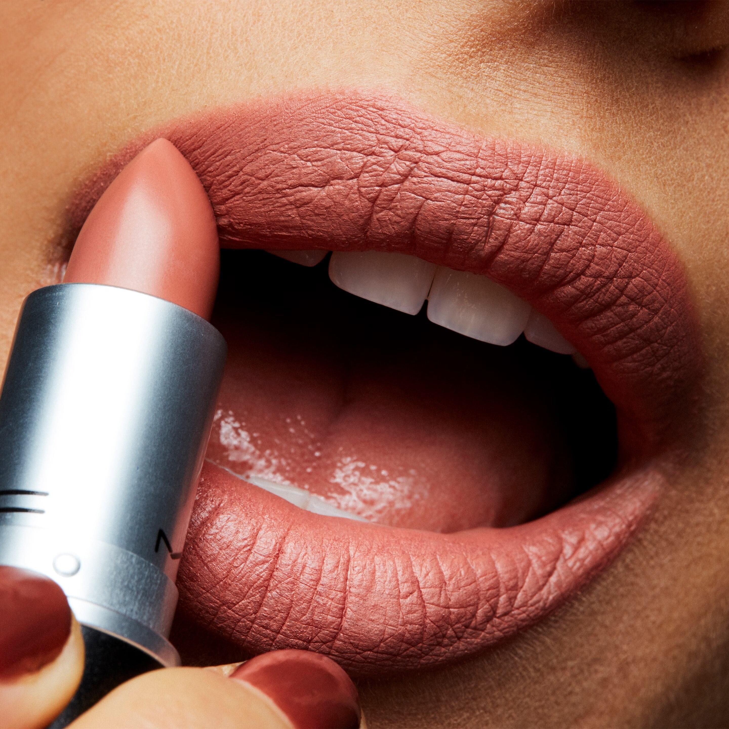 MAC Cosmetics Matte Lipstick Color: Honey Love - Maplefresh