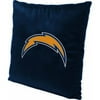 Nfl 16" Square Pillow- Chargers