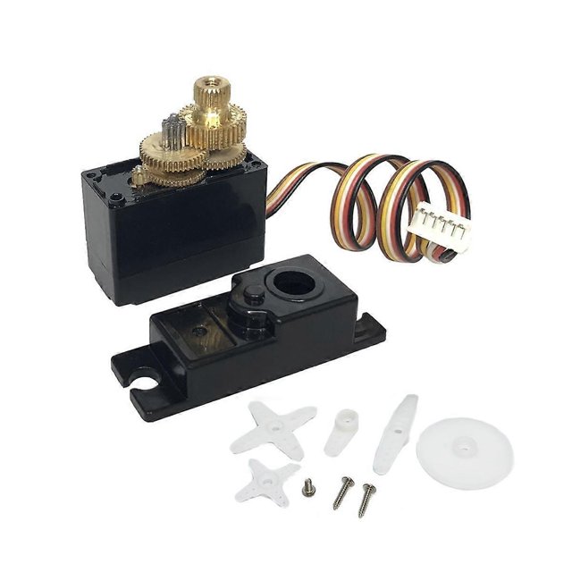 5 Wire Metal Gear Servo for 144001 144002 124018 124019 RC Car Upgrade Parts Accessories