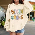 thumbnail image 2 of Ruyang Back to School Clothes for Teen Girls 6th Grade Hoodies Boys First Day of School Pullover Hoodie Cute Sweatshirt, 2 of 7