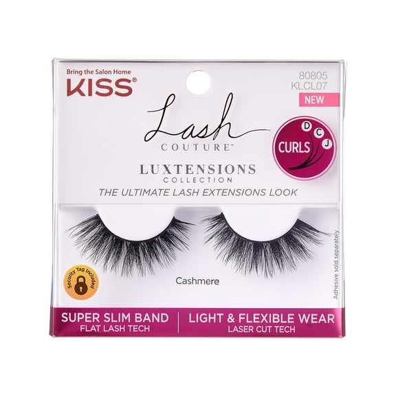 KISS Lash Couture LuXtensions, False Eyelashes, Strip 07, 14 mm, 1 Pair