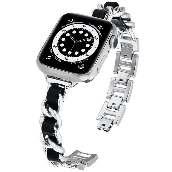 Worryfree Gadgets Bands Compatible with Apple Watch Band Dressy Metal Bracelet iWatch Strap