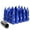Blue, variant on J2 Engineering LN-T7-022-125-RD J2 Engineering 7075 -T6 Forged Aluminum M12 x 1.25 20Pcs 80mm Spiked Cap Lug Nut w/ Socket Adapter ( Red )