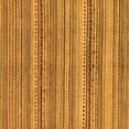 thumbnail image 1 of Ahgly Company Indoor Square Abstract Orange Modern Area Rugs, 8' Square, 1 of 4
