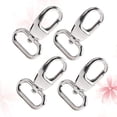 thumbnail image 2 of 4pcs Bag Swivel Clasps Snap Shackles Quick Release Swivel Bail Quick Release Trigger Snap Hook Ring Lobster Clasp For Shoulder Bag Backpack, 2 of 5