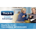 thumbnail image 2 of Thick-It Clear Advantage Moderately Thick Water, Honey Consistency, Digestible Swallowing Aid, Hydration on the Go, Convenient & Ready-to-Use, No Mixing Needed, 64 oz Bottle, 2 of 6