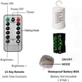 thumbnail image 4 of Luces de Cadena SHUKAN 4 Paquetes 220 LED Blanco Cálido Impermeables, 4 of 7