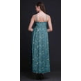 thumbnail image 2 of Bimba Robe Longue d'Été Sans Manches à Imprimé Teinture sur Nœuds Décontractée Maxi de Plage pour Femmes - XX-Grand, 2 of 6