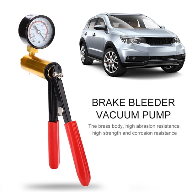 Bomba De Vacío De Purga De Freno, Kit De Herramientas De Diagnnostico Multifuncio Con Calibre Preciso, Para Automóvil/Motocicleta