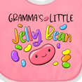 thumbnail image 4 of Inktastic Gramma's Little Jellybean Cute Easter Candy Boys or Girls Baby Bib, 4 of 4