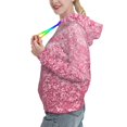 thumbnail image 2 of Haiem Pink Glitter for Men's Fashion Hoodies & Sweatshirts with Kangaroo Pocket,Hooded Sweatshirt with Eye-catching Drawstrings-X-Large, 2 of 7