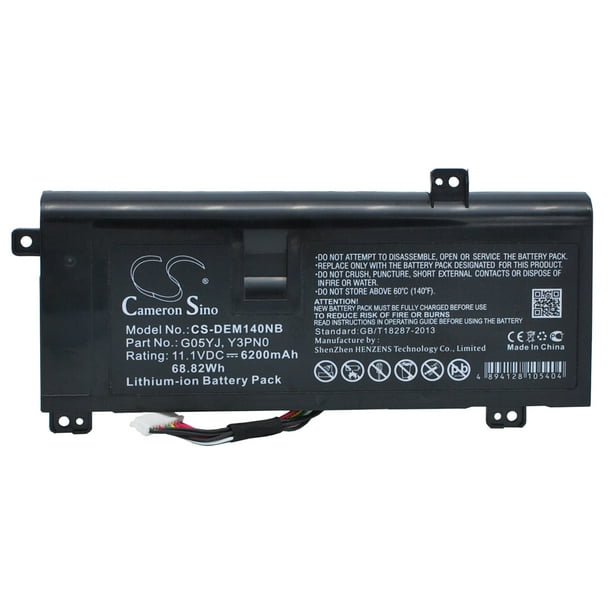 Cameron Sino 60mah Battery Compatible With Dell Alienware M14x R3 Alienware M14x R4 Alienware P39g Alienware M14x R1alienware 14d 1528 And Others Walmart Com Walmart Com
