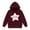 Wine, variant on GiLiling Girls Hooded Sweatshirt, Leopard Star Patch Letter Graphic Long Sleeve Hoodie Pullover Top, Loose Sweatshirts for Kids Daily Wear (Khaki, 7-8 Years)