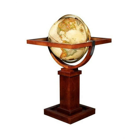 Replogle Wright Floor Globe, Antique 16"