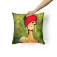thumbnail image 2 of Lady Aziline Fabric Decorative Pillow, 2 of 4