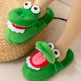 thumbnail image 6 of Funny Cartoon Slippers for Men Indoor and Outdoor Soft Non Slip Cotton Slippers Cute Animal Fuzzy House Slippers Flat Home Shoes One Size, 6 of 9