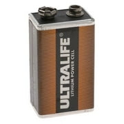 Ultralife U9VL-XC Lithium Manganese Dioxide Smoke Alarm Battery