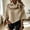 Khaki, variant on High Neck Button Down Knit Poncho for Women, Warm Shawl Travel Large Scarf Wraps Cozy Winter Clothes for Women Dress Sweater Poncho Shawls for Women Fall Outfits Lightweight,Beige,One Size