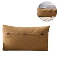 thumbnail image 2 of Set of 2 Decorative Linen Throw Pillow Covers Cushion Case Triple, 2 of 4