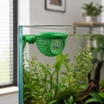 thumbnail image 6 of Aquarium Floating Cave with Feeding Ring, Breeding Shelter for Cichlid Betta Fish Shrimp, Hollow Mesh Hideout Ornament, Safe Tank Decor for Small Fish Spawning Play, 6 of 6