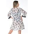 thumbnail image 2 of Ladies Beach Cover-Up 3/4 Sleeve Tunic w/Anchor Print | AZUCAR LPT1754, 2 of 2