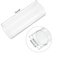 thumbnail image 2 of Acrylic Pipe Clear Rigid Round Tube 2pcs 54mm ID 60mm OD 6" for Lamps and Lanterns, Water Cooling System, 2 of 6