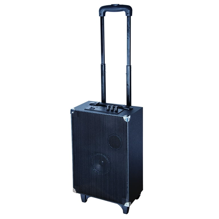 Sylvania Portable Bluetooth Speaker with LED Lighting Black
