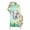 Green Ivory, variant on Cartoon Fox Arch Backdrop Cover 4FT, Summer Butterfly Fern Tropical Palm Plants Spandex Fitted Stretchy Arch Stand Covers, Round Top Chiara Backdrop Cover for Wedding Party Birthday Baby Shower
