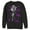 Black, variant on Men's Batman Joker Ha Ha Sweatshirt Navy Blue Small