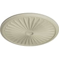 thumbnail image 3 of 33 1/8"OD x 3 1/2"ID x 1 3/8"P Leandros Ceiling Medallion (Fits Canopies up to 5"), Hand-Painted Clear Yellow, 3 of 6