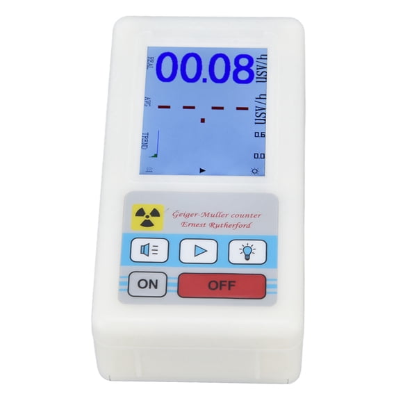 Radioactive Detector, Easy Reading Multifunctional Geiger Counter  For Electromagnetic Radiation