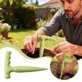 thumbnail image 1 of And Soil Dibber For Efficient Garden Hole Maker With Depth Marker And Ergonomic Handle, 1 of 6